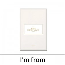 [I'm from] IM FROM (bo) Rice Sheet Mask 20ml * 10ea / No Box(case) / 7150(6) / 17,900 won(R)